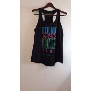BRITTNEY SPEARS COLLECTION Y2K 90'S DANCE PARTY SPORTY‎ MUSIC TANK WOMEN SIZE XL
